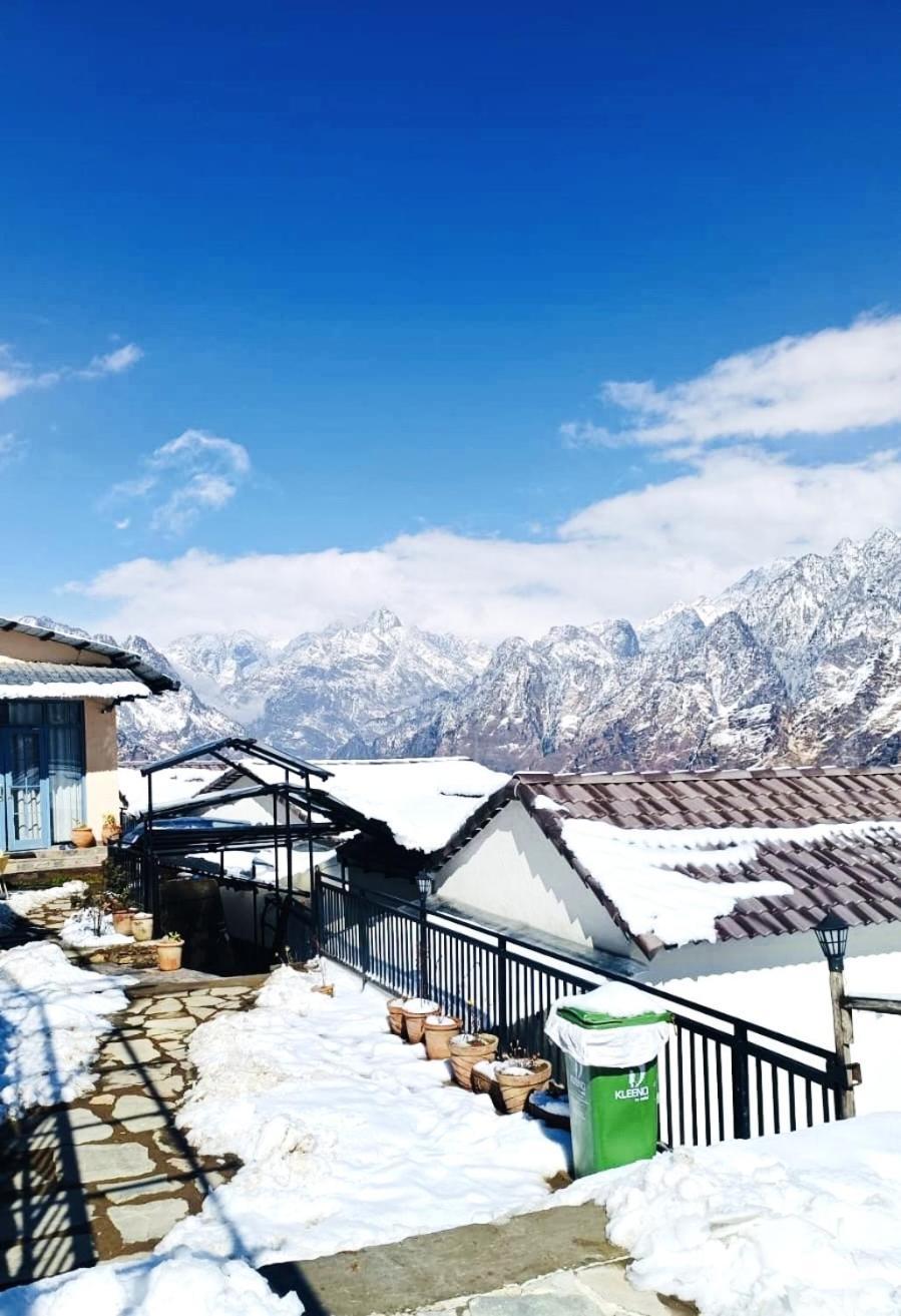 Faraway Cottages, Auli Joshīmath المظهر الخارجي الصورة
