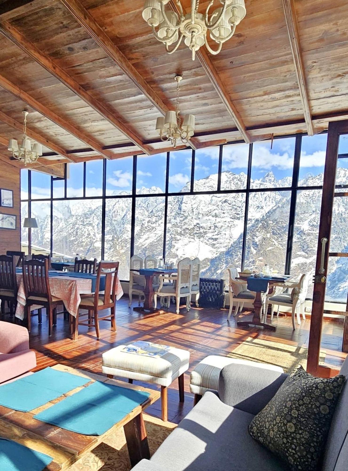 Faraway Cottages, Auli Joshīmath المظهر الخارجي الصورة